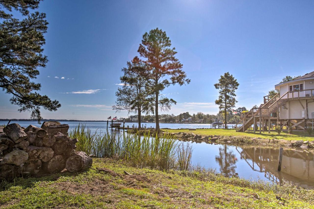 Riverfront New Bern House Gourmet Kitchen And View! Villa Exterior photo