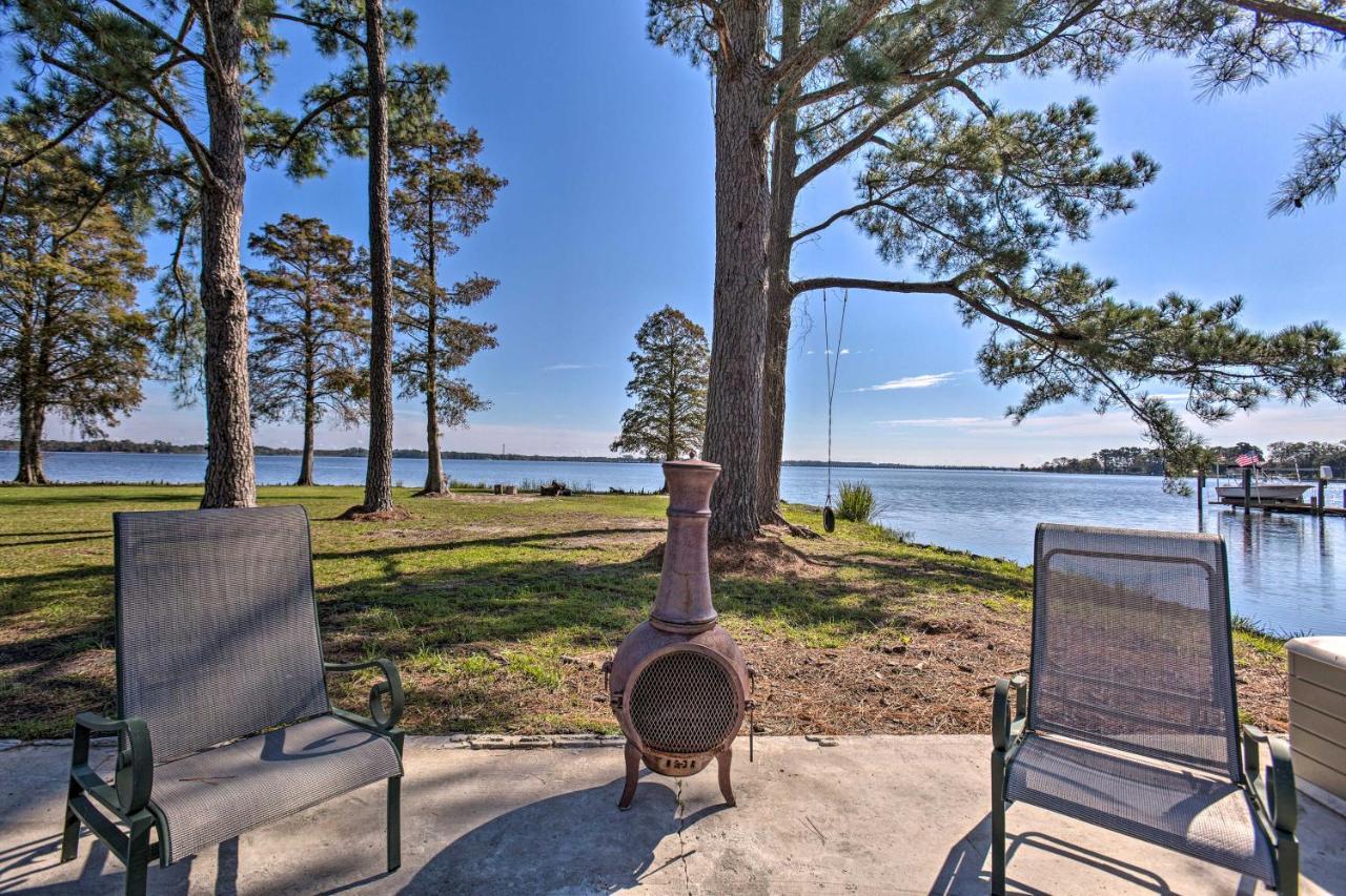 Riverfront New Bern House Gourmet Kitchen And View! Villa Exterior photo